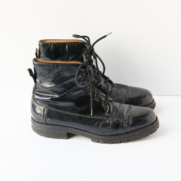 80s - SUSAN BENNIS - WARREN EDWARDS - Boots - Men\'s - 10 - BLK Leather